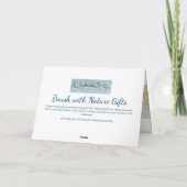 ハッピー70誕生日オイスターキャッチャー鳥獣カード カード (裏面)