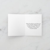 ハッピー70誕生日 カード (内部)