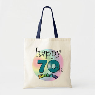 ハッピー70誕生日 トートバッグ