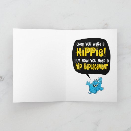 ハッピー70th誕生日 カード (内部)