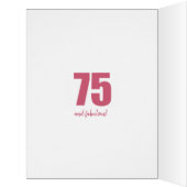 ハッピー75誕生日ドータービッグ75フォトコラージュ (内側(左))