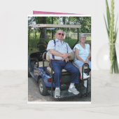 ハッピー75誕生日 カード (裏面)