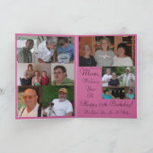 ハッピー75誕生日 カード (内部)