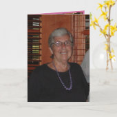 ハッピー75誕生日 カード (黄色い花)