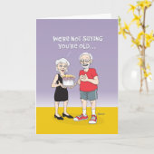 ハッピー75誕生日 カード (黄色い花)