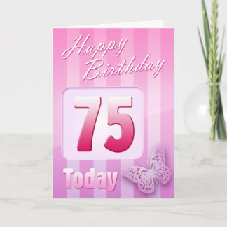 ハッピー75th誕生日グランドマザー素晴らし – おばさん カード