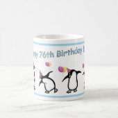 ハッピー76th誕生日マグ コーヒーマグカップ (中央)
