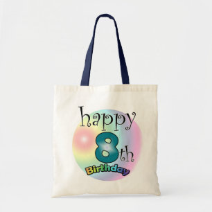 ハッピー8誕生日 トートバッグ