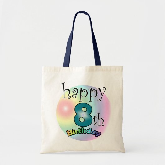 ハッピー8誕生日 トートバッグ (正面)