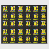 ハッピー8誕生日 ラッピングペーパー (フラット)