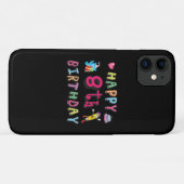 ハッピー8誕生日。日産8年 Case-Mate iPhoneケース (裏面(横))