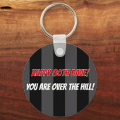ハッピー80誕生日丘の上カスタムに キーホルダー (正面)