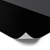 ハッピー80誕生日丘の上カスタムに ポスター (角)