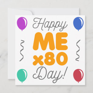 ハッピー80誕生日 カード