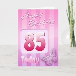 ハッピー85誕生日グランドマザー素晴らし – おばさんムーム カード