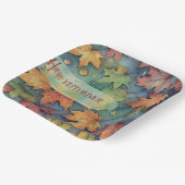 ハッピー9月紙プレート ペーパープレート (傾斜あり)