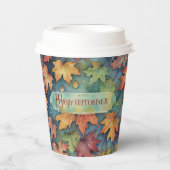 ハッピー9月 紙コップ (正面)