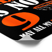 ハッピー9誕生日バスケットボール9誕生日 ポスター (角)