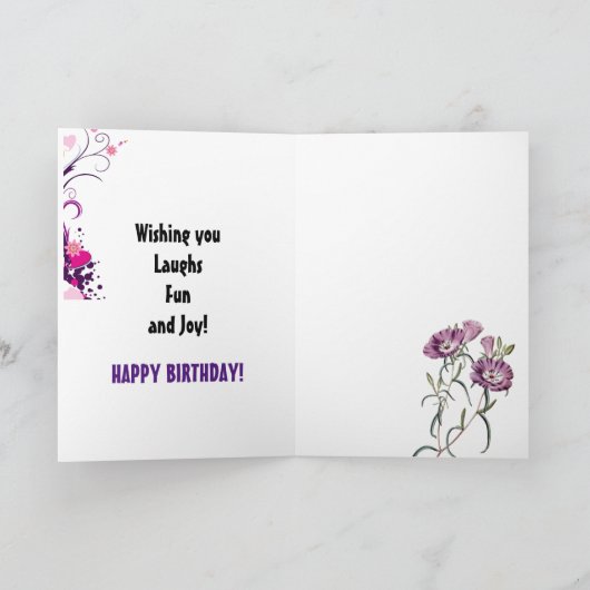 ハッピー9誕生日 カード (内部)