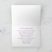 ハッピー90誕生日ママ カード (内部)