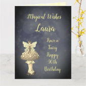 ハッピー90誕生日挨拶 カード (黄色い花)