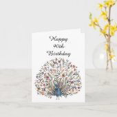 ハッピー90誕生日 カード (黄色い花)