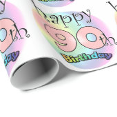 ハッピー90誕生日(ローゼ) ラッピングペーパー (ロールコーナー)