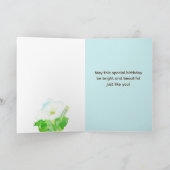 ハッピー90th誕生日スペシャルフレンドペチュニアスフィンチ カード (内部)