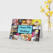 ハッピー98th誕生日 カード (黄色い花)