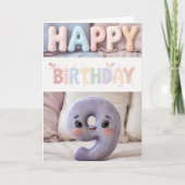 ハッピー9th誕生日カード カード (正面)