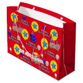 ハッピー9th誕生日抱き枕#9赤 ラージペーパーバッグ (裏面アングル)