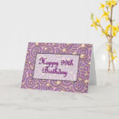 ハッピー9th誕生日 カード (黄色い花)