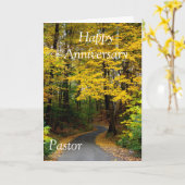 ハッピー・アンバニア・パスター カード (黄色い花)