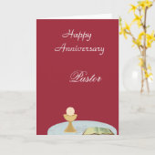 ハッピー・アンバニシャル「牧師」 カード (黄色い花)