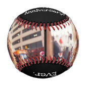 ハッピー・アンバニ最高のサー・エンバー・フォトブラック 野球ボール (正面)