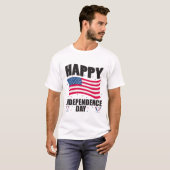 ハッピー・インディペンデンスの日 Tシャツ (正面フル)