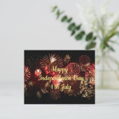 ハッピー・インディペンデンス・デイ7月1日 ポストカード (スタンド正面)