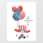ハッピー・インディペンデンス・デー ウィンドウサイン (シート)