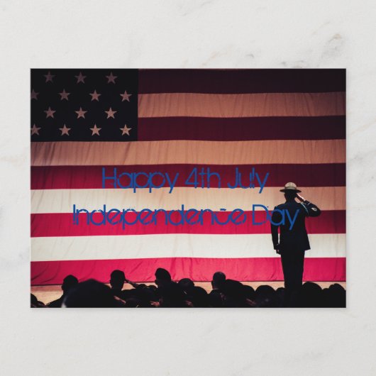 ハッピー・インディペンデンス・デー ポストカード (正面)