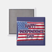 ハッピー・インディペンデンス・デー マグネット (正面/裏面)