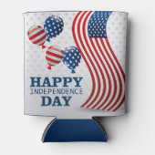 ハッピー・インディペンデンス・デー 缶クーラー (正面)