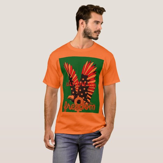 ハッピー・インディペンデンス・デー Tシャツ (正面フル)