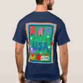 ハッピー・インディペンデンス・デー Tシャツ (裏面)