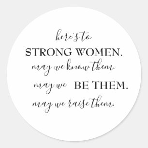 ハッピー・ウ国際的ィメンズ・デイ・コーヒー・マグ ラウンドシール