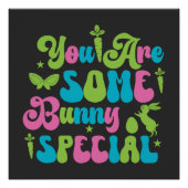 ハッピー・エッグスター。イースターおもしろい ポスター (正面)