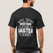 ハッピー・エッグスター。クリスチャン Tシャツ (裏面)