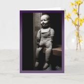 『ハッピー·オール·ハローズ·イブ』 カード (黄色い花)