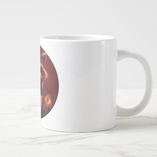 ハッピー・カップル ミスター&ミセス・ラコーン ジャンボコーヒーマグカップ (右)