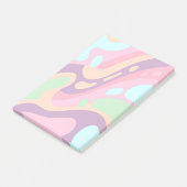 ハッピー カラフル パステル ノート ポストイット (アングル)