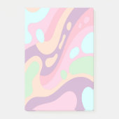 ハッピー カラフル パステル ノート ポストイット (正面)